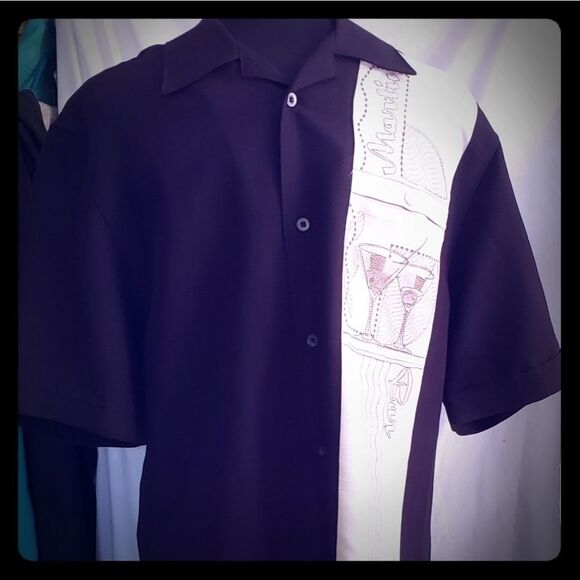 Men's Cubavera Guayabera button down cuban shirt size small - Picture 1 of 4